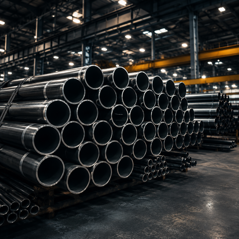 Industrial seamless and welded pipes